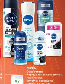 Nivea Dezodorant w sprayu, roll-on, tub w sztyfcie