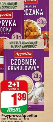 Przyprawa Appetita czosnek granulowany