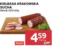 Kiełbasa krakowska sucha Olewnik