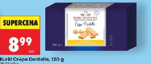 Rurki Crêpe Dentelle