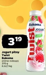 Jogurt pitny Twist Bakoma