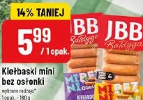 Kiełbaski mini bez osłonki JBB Bałdyga