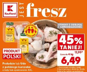 Podudzie lub Udo z polskiego kurczaka