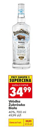 Wódka Żubrówka Biała