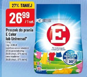 Proszek do prania E Color lub Universal
