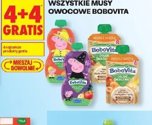 Wszystkie musy owocowe Bobovita