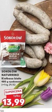 Kiełbasa biała Sokołów Naturino