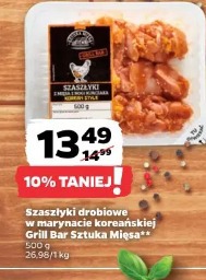 Szaszłyki drobiowe w marynacie koreańskiej Grill Bar Sztuka Mięsa