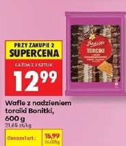Wafle z nadzieniem torciki Bonitki