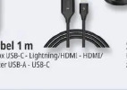 Kabel 1 m Lubox USB-C/Lightning/HDMI/Tracer USB-A/USB-C