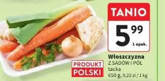 Włoszczyzna Z Sadów i Pól tacka