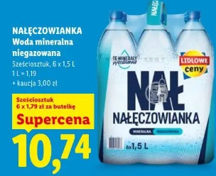 NAŁĘCZOWIANKA Woda mineralna niegazowana