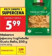 Makaron jajeczny tagliatelle Gusto Bello