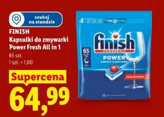Finish Kapsułki do zmywarki Power Fresh All in 1