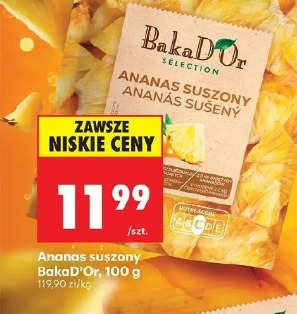 Ananas suszony BakaD'Or