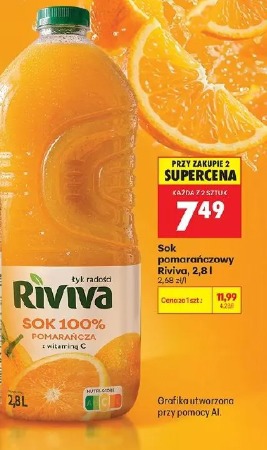 Sok pomarańczowy Riviva
