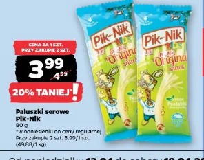 Paluszki serowe Pik-Nik