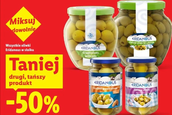 Wszystkie oliwki Eridanous w słoiku