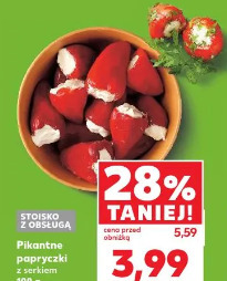 Pikantne papryczki z serkiem