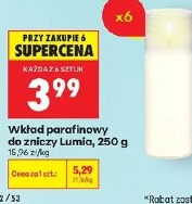 Wkład parafinowy do zniczy Lumia
