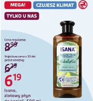 Isana, ziołowy płyn do kąpieli