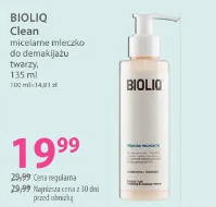 Bioliq Clean micelarne mleczko do demakijażu twarzy