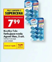 Kostka fala barwiąca wodę Agent Max