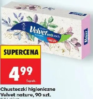 Chusteczki higieniczne Velvet nature
