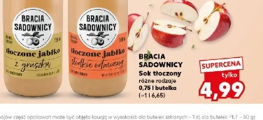 Bracia Sadownicy Tłoczone jabłko z gruszką