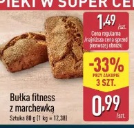 Bułka fitness z marchewką