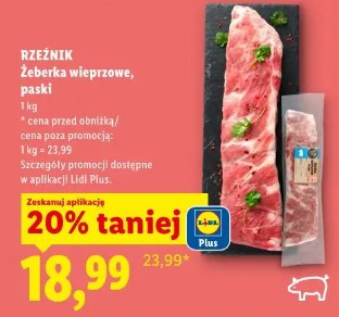 Rzeźnik Żeberka wieprzowe, paski