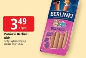 Parówki Berlinki Kids