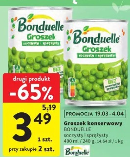Groszek konserwowy Bonduelle