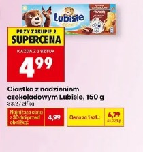 Ciastka z nadzieniem czekoladowym Lubisie