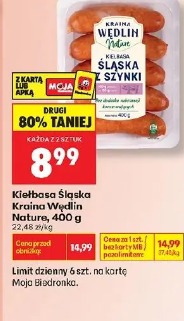 Kiełbasa Śląska Kraina Wędlin Nature