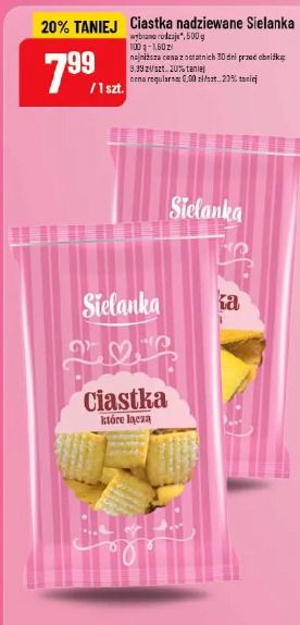 Ciastka nadziewane Sielanka
