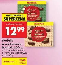 Wafelki w czekoladzie Bonitki