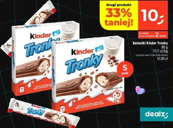 Batoniki Kinder Tronky