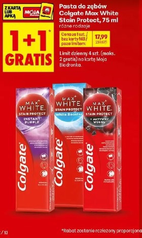 Pasta do zębów Colgate Max White Stain Protect