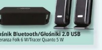 Głośnik Bluetooth/Głośniki 2.0 USB Esperanza Fox 6 W/Tracer Quanto 9W