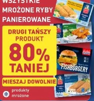 Wszystkie mrożone ryby panierowane drugi tańszy 80% taniej