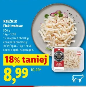 Rzeźnik Flaki wołowe