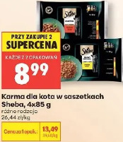 Sheba karma dla kota w saszetkach, 4x85 g