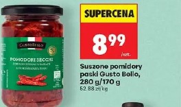 Suszone pomidory paski Gusto Bello