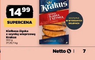 Kiełbasa śląska z szynką wieprzową Krakus