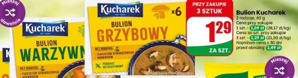 Bulion Kucharek grzybowy
