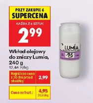 Lumia wkład olejowy do zniczy Lumia
