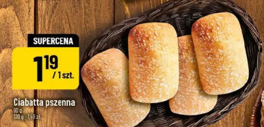 Ciabatta pszenna
