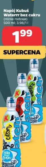 Napój Kubuś Waterrr bez cukru