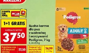 Sucha karma dla psa z wołowiną i warzywami Pedigree